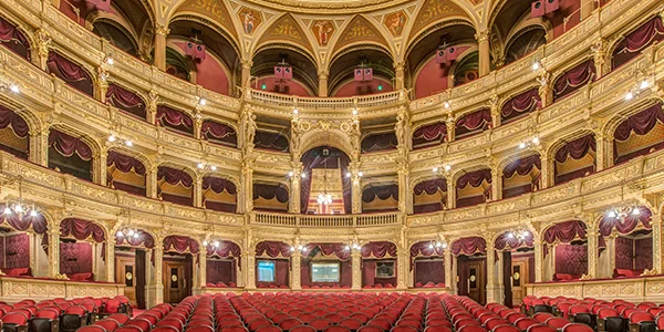 Hungarian State Opera grand interior
