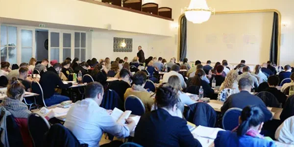 Lantos Method classroom with students learning